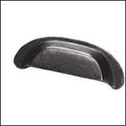 SCHAUB 775-DP and Company Artifex 3-1/2 Inch Center to Center Cup Cabinet Pull, Dark Pewter