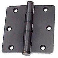 Deltana S35R410B 3.5 in. x 3.5 in. Steel Hinge w Residential Thickness - Pair (Set of 10) (Oil Rubbed Bronze)