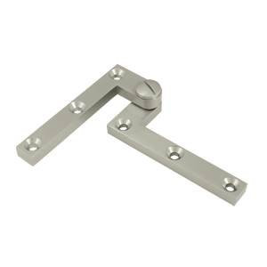 Deltana PH60U15  4.37 x 0.62 x 1.87 in. Hinge, Satin Nickel - Solid Brass - 20 Case - Pack of 2