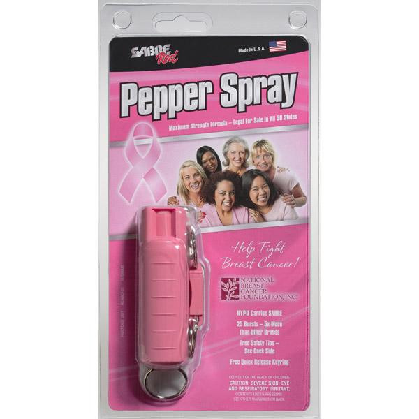 SABRE DEFENSE INDUSTRIES HC-NBCF-01 Sabre Red, Pink, 2% OC Stream Spray