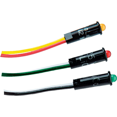 BLUE SEA SYSTEMS BS-8034 Indicator Light, 120VAC, Green LED