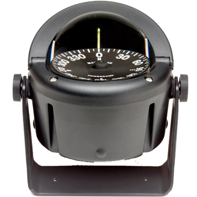 RITCHIE COMPASSES RITC-HB-740 Compass, Bracket Mount, 3.75 Dial, Blk.