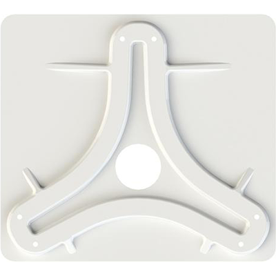 King Controls KING-MB8200 KING Antenna Mounting Plate for KING Jack and OmniPro OTA Antennas