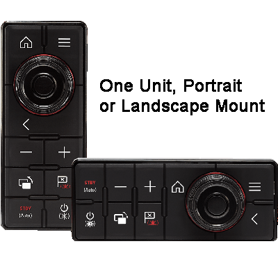 RAYMARINE RAY-T70293 RMK-10 Remote, Portrait/Landscape