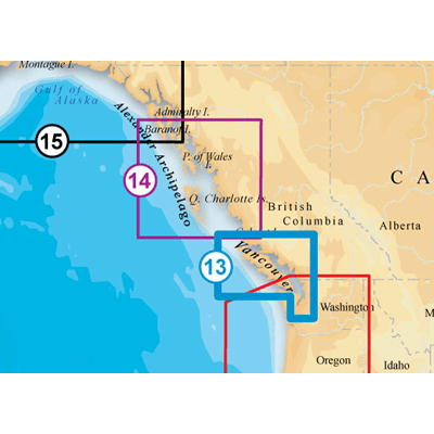 Navionics NAV-MSD/913P+ Platinum Plus Vancouver Island on SD/MicroSD / /