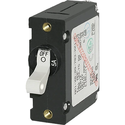 BLUE SEA SYSTEMS BS-7202 Blue Sea Systems AC/DC Single Pole Magnetic World Circuit Breaker