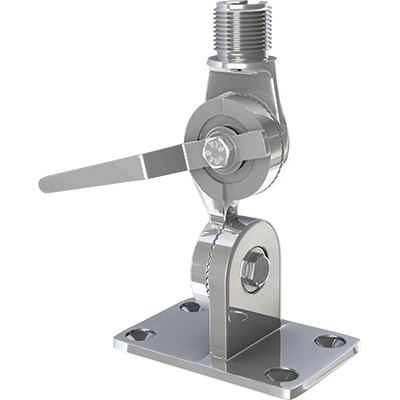 SHAKESPEARE SHA-4187-BX SHAKESPEARE Ratchet mount, MFG# , stainless steel with handle. / /