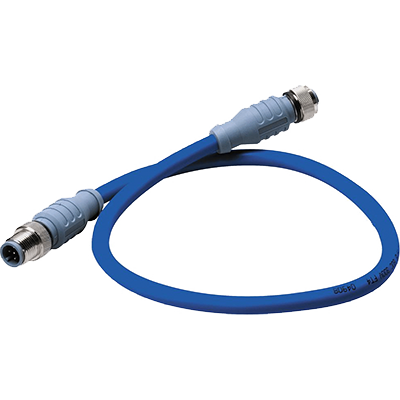Maretron MRTN-DM-DB1-DF-10.0 Mid Double Ended Cordset, 10 m, Blue