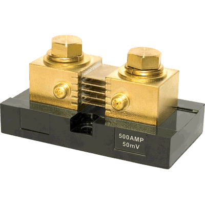 BLUE SEA SYSTEMS BS-8255 Shunt 500 Amp/50mV for Digital Ammeters