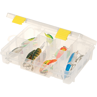 PLANO PLA-2370500 Plano ProLatch & #8482 StowAway & #174 Utility Box 4-16 Adj Compartment 9L x 7W x 2H Clear