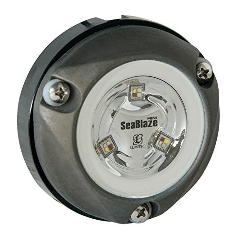 Lumitec LTEC-101457 Lighting , Mini LED Underwater Light, Surface Mount, Zambezi, Blue Non-Dimming