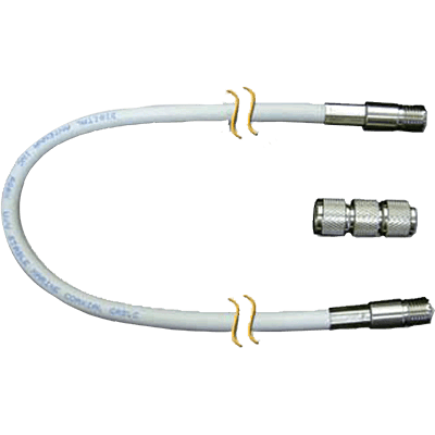 Digital Antenna DA-C118-10 10' Rg-8X Extension Coax with Mini Uhf Fem