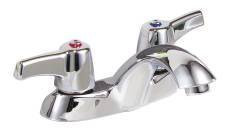 Delta 21C143 Commercial 21C Two Handle Centerset Bathroom Faucet - Less Pop-Up 150498
