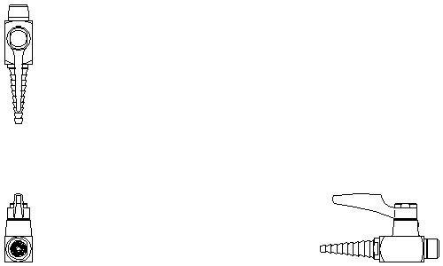 Delta W6200CW Commercial W62 Series Ball Valve Wall Mount Ball Valve Hose Cock 133078