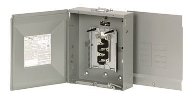 EATON 643372  Br Series Outdoor Main Lug Only Loadcenter 125A 6-12, 4.4" x 14.4" x 12.1".