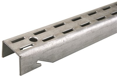 JOHN STERLING 2492069 FAST MOUNT® GALVANIZED STEEL WALL STANDARD, HEAVY-DUTY STORAGE SYSTEM, 4 FT.