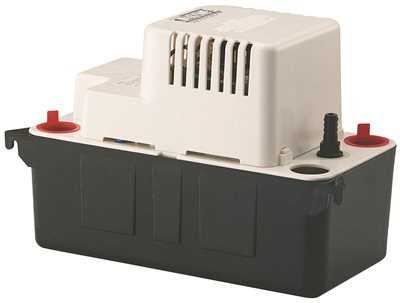 Little Giant 521265 ® AUTOMATIC CONDENSATE REMOVAL PUMP, 6-FOOT CORD, 1/50 HP, 1.0 AMP, 65 GPH, 4.8 LBS. (SAFETY SWITCH NOT INCLUDED)