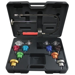 Mastercool MSC43300 14 Piece Universal Cooling System Pressure Test Kit.