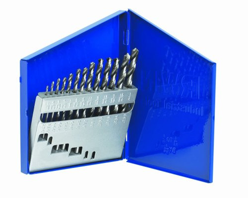 Sanford HAN60136 Irwin Industrial Tools 60136 General Purpose Metal Index Drill Bit Set, 13-Piece.