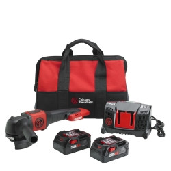 Chicago Pneumatic CPT8345K-4AH 4.5IN 4.0Ah Cordless Angle Grinder Pack.