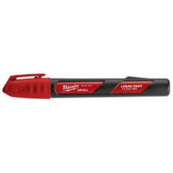 MILWAUKEE MLW48-22-3741 INKZALL Red Paint Marker - 12 Pack Electric Tools.