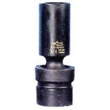 K Tool International KTI37113 KTI Impact Socket (Met Short 3/8 Dr 13).