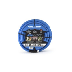 BluBird BLBBSAL3475 AG-Lite 3/4" x 75' Rubber Water Hose.