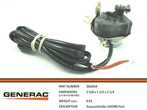 GENERAC 0G6454 OEM RV Guardian Stepper Motor Assembly - GTH990 Controller Portable - Replacement Part