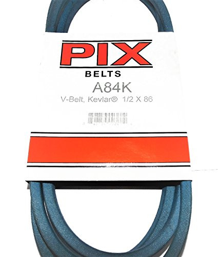 PIX BELTS A84K Pix A & I Products Blue Kevlar V-Belt with Kevlar Cord - 86in.L x 1/2in.W, Model# /4L860K