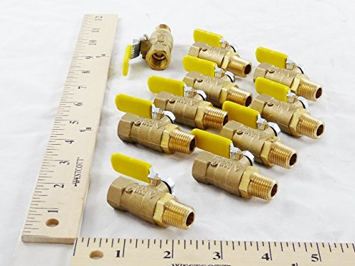 CONBRACO 94-MBV-02 MINI BALL VALVE 1/4" F X 1/4" M NPT., 94MBV SOLD 1