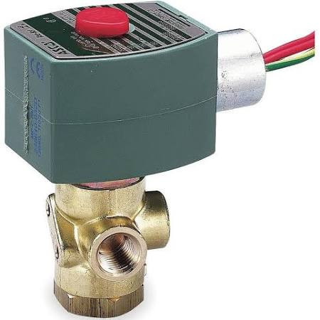 ASCO EF8320G184 10.1W 3 WAY 150PSI 120V-AC 1/4 IN NPT SOLENOID VALVE B447985
