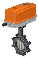 Belimo AFRX24-MFT-S | F680HDU+ N4H | Butterfly Valve | 3" | 2 Way | 302 Cv | w/ Spring Return | 24V | MFT | SW | NEMA 4H