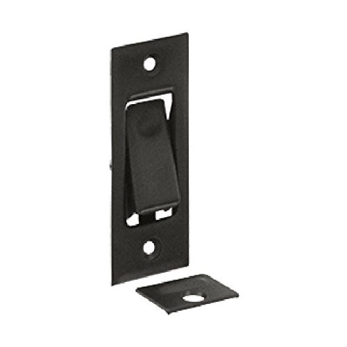 Deltana PDB42U10B Solid Brass Jamb Pocket Door Bolt (Set of 10) (Oil Rubbed Bronze).