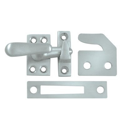 Deltana CF066U10B CF066 Small 4 Piece Solid Brass Window Casement Fastener, Oil Rubbed Bronze