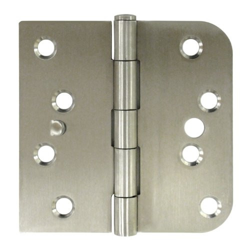 Deltana SS44058TA32D-RH 4 in. x 4 in. Square Stainless Steel Hinge w Security Tab - Pair (Right)