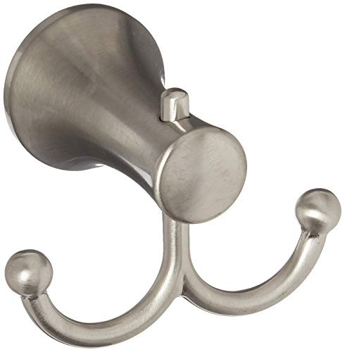 American Standard 8337.210.295 8337210.295 U.5535Pn 8337.210 C Series Double Robe Hook, Satin Nickel.