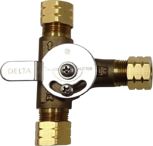 Delta R2910-MIXLF Commercial: Mechanical Mixing Valve Mechanical mixer with adjustable temperature sett