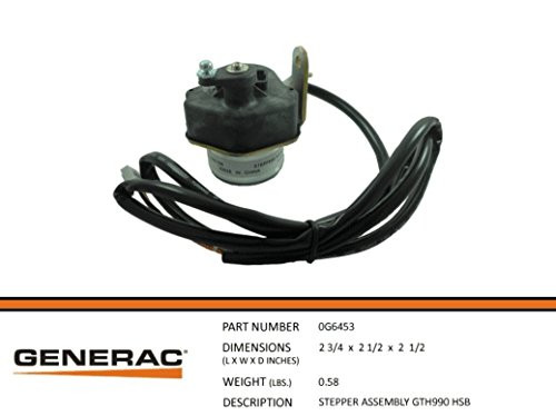 GENERAC 0G6453 - STEPPER ASSEMBLY GTH990 HSB