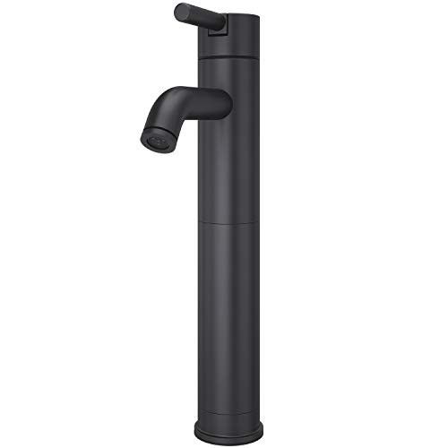 Pfister PLG40NB00 LG40-NB00 Contempra Single Control Vessel Bathroom Faucet in Matte Black