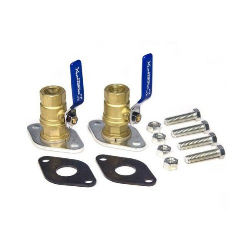 Grundfos 35409 GF 15/26 1" Isolation Valve Kit (2) Bronze NPT