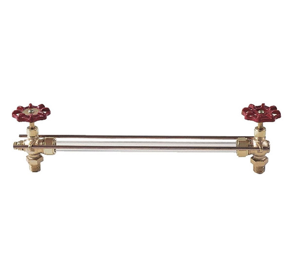 CONBRACO 46049 1/2" RGH BRS W.G. W/STD GLASS (5/8" 1/2" RGH BRS W.G. W/STD GLASS (5/8"