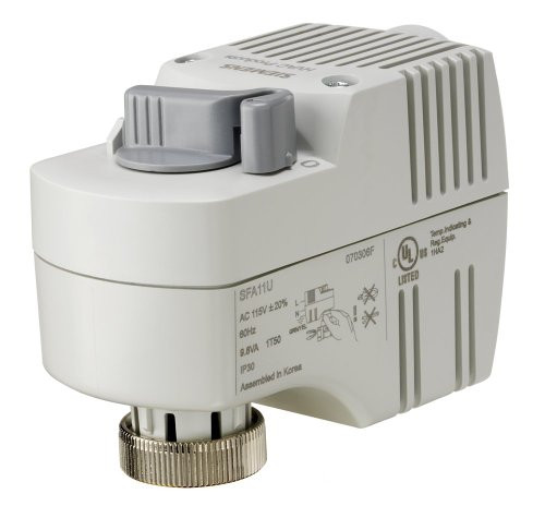 SIEMENS 111902 Building Technologies ZONE VLV ACT.NC,24V, ON/OFF 0
