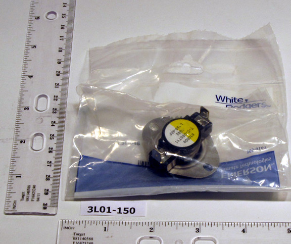 WHITE-RODGERS 5098 Thermostats 110F in 150F Cut-out Open on Rise (10 pieces)