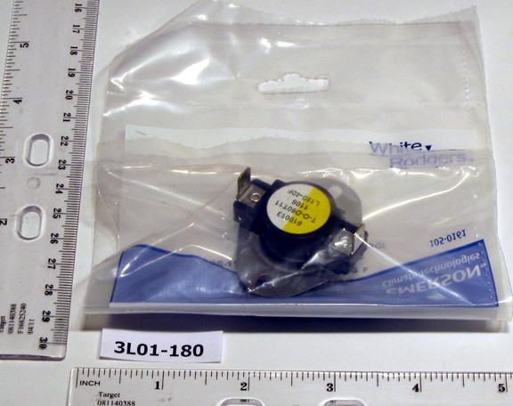 WHITE-RODGERS 5101 Thermostats 140F in 180F Cut-out Open on Rise (5 pieces)