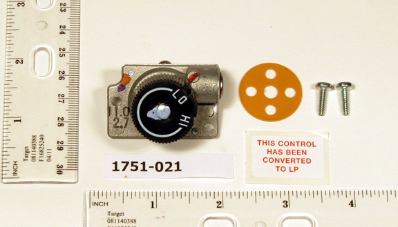 1751-021 2.7"-11" WC LP GAS REG. KIT-700 & 7 ROBERTSHAW