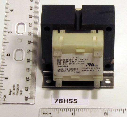 LENNOX 206068 Corporation 120V->24V 30VA TRANSFORMER