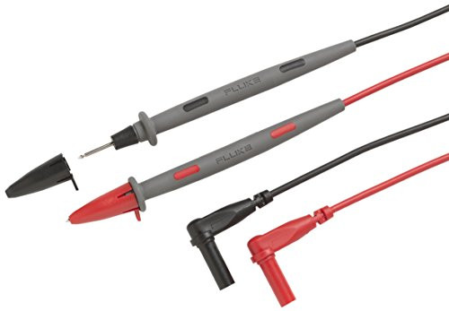 Fluke FLUTL71 TL71 Premium Test Lead Set, Right Angle.