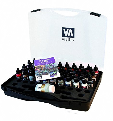 Game Air Colors & Airbrush Suitcase Acrylicos Vallejo VJP72871