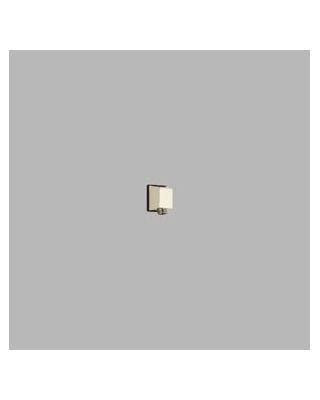 Delta 50570-PN  Universal Showering Components: Square Wall Elbow For Handshower POLISHED NICKEL