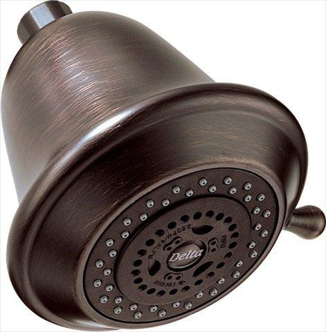 Delta RP43381RB Faucet Universal Showering Components, Touch-Clean 5-Setting Showerhead, Venetian Bronze